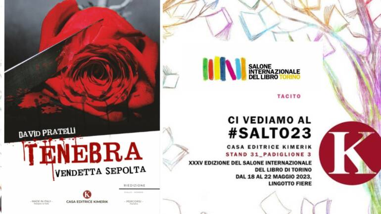 TENEBRA VENDETTA SEPOLTA AL SALONE INTERNAZIONALE DEL LIBRO DI TORINO